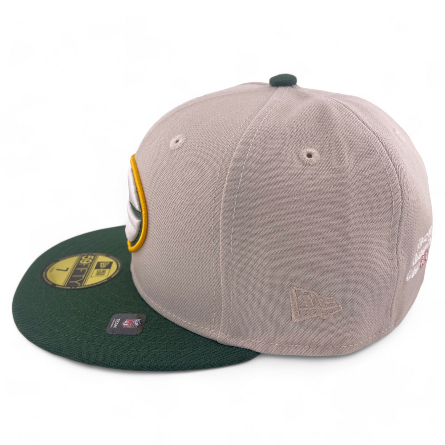 New Era Green bay Packers NFL World Class Pack Embroidery 59Fifty Fitted Hat Cap