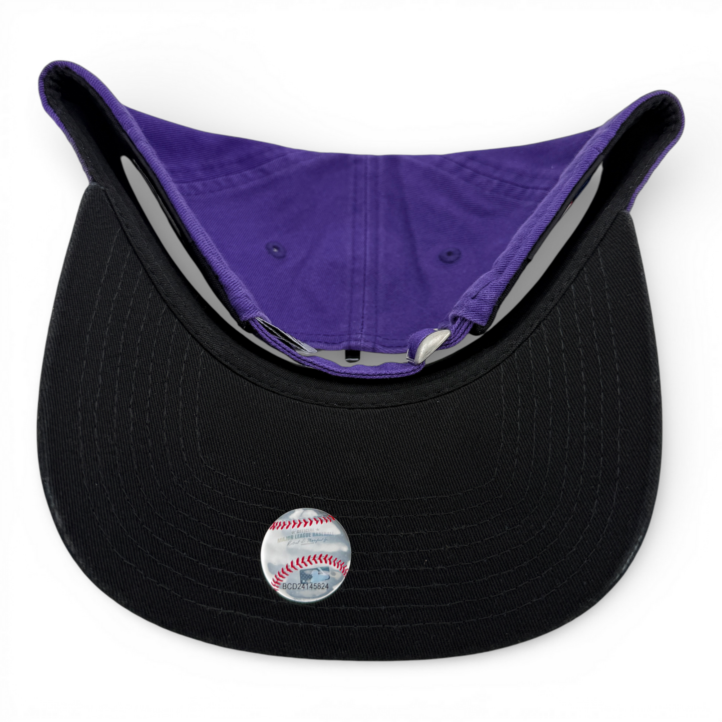 New Era Colorado Rockies MLB Core Classic Purple 9Twenty Adjustable Dad Hat Cap