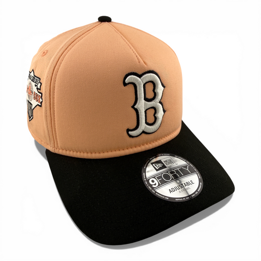New Era Boston Red Sox MLB Peachy Foam A-Frame 9Forty Snapback Adjustable Hat