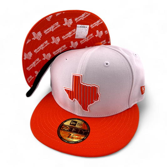 New Era Honey Butter Chicken Biscuits Texas Whataburger Logo UV 59Fifty Fitted