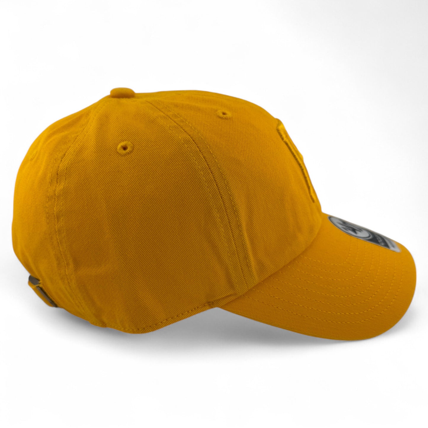'47 Brand Pittsburgh Pirates MLB Yellow Tonal Clean Up Adjustable Dad Hat Cap