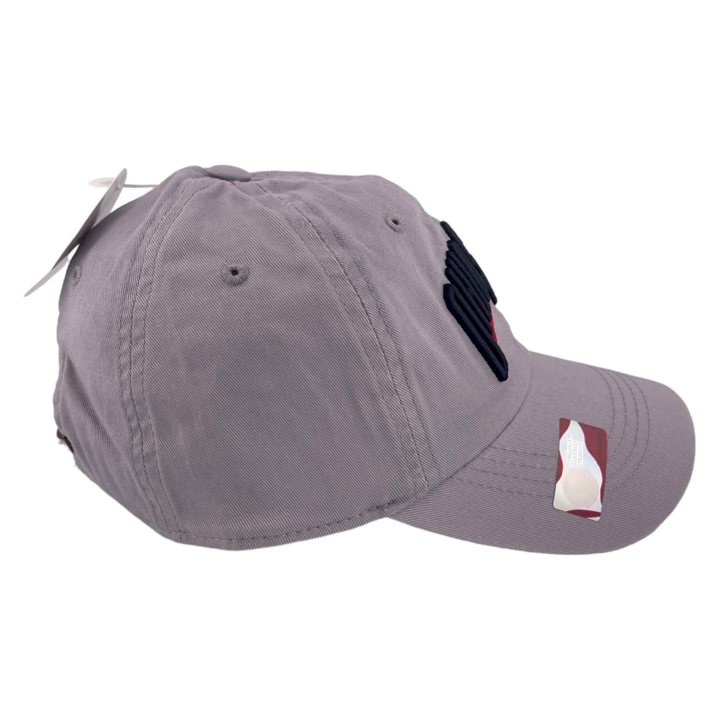 Ohio State University Buckeyes NCAA Ohio State Logo Grey Adjustable Dad Hat Cap