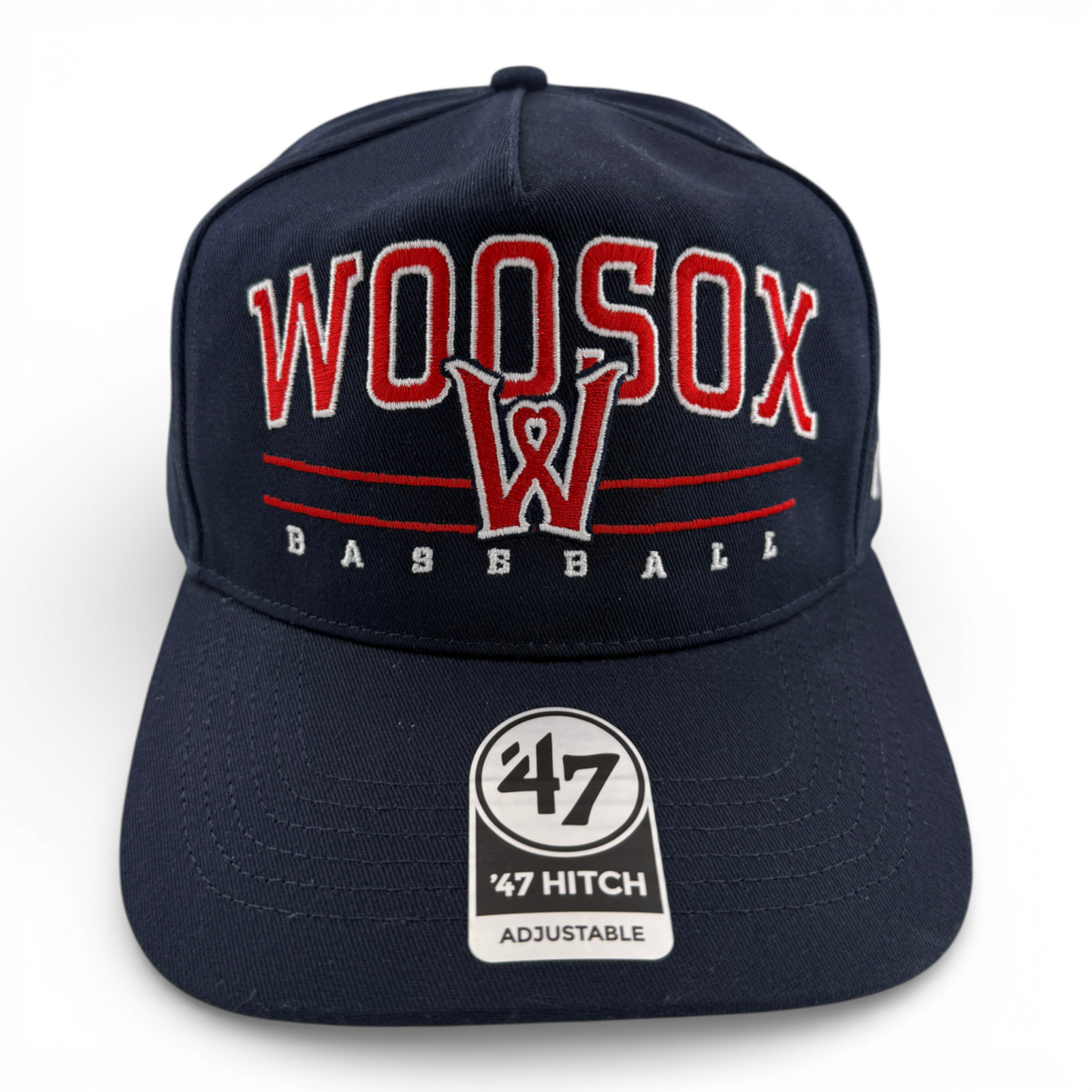 '47 Brand Worcester Red Sox WooSox Roscoe Hitch A-Frame Snapback Adjustable Hat