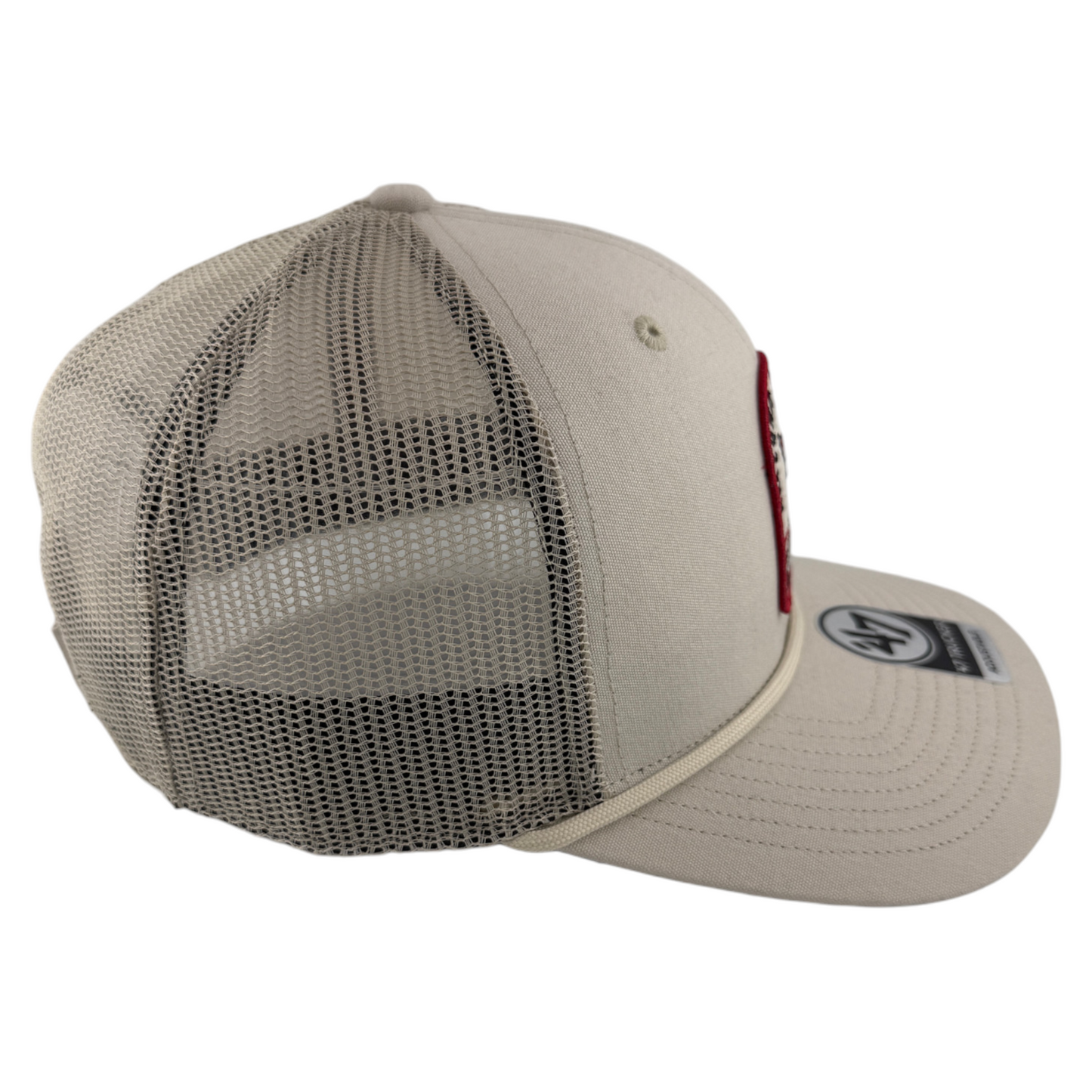 '47 Brand Arizona Cardinals NFL Gravestone Trucker A-Frame Hitch Adjustable Hat