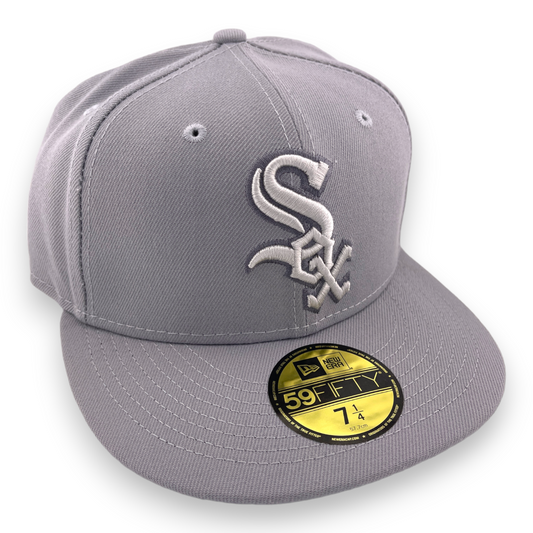 New Era Chicago White Sox Monocamo Pack Camo Sweatband Silver/Grey 59FIFTY Hat Cap