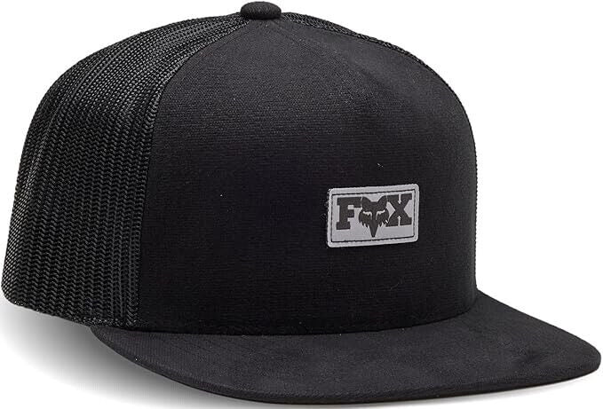 Fox Racing F-Head-X Boxed Patch Mesh Back Trucker Snapback Adjustable Hat Cap