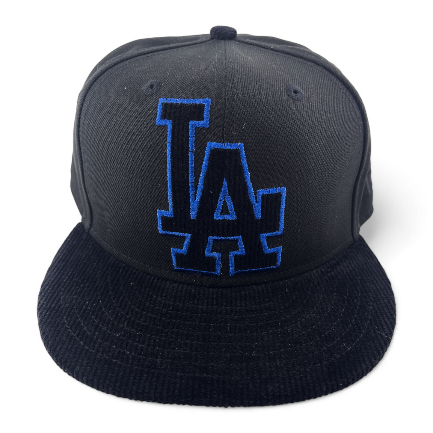 New Era Los Angeles Dodgers MLB Black Cord Lids Exclusive 59Fifty Fitted Hat Cap