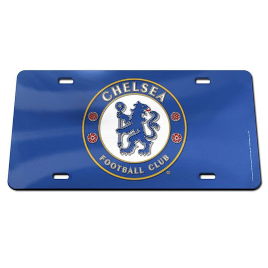Wincraft Chelsea FC Premier League Football Club Specialty Acrylic License Plate