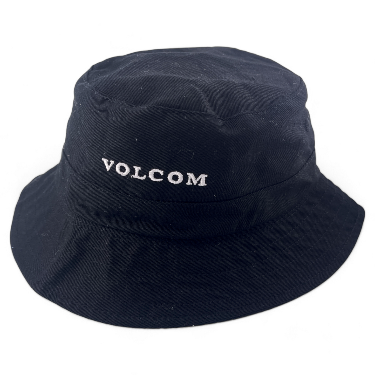 Volcom "Rev" Black/Limeade Lime Green/Yellow Reversible Boonie Bucket Hat