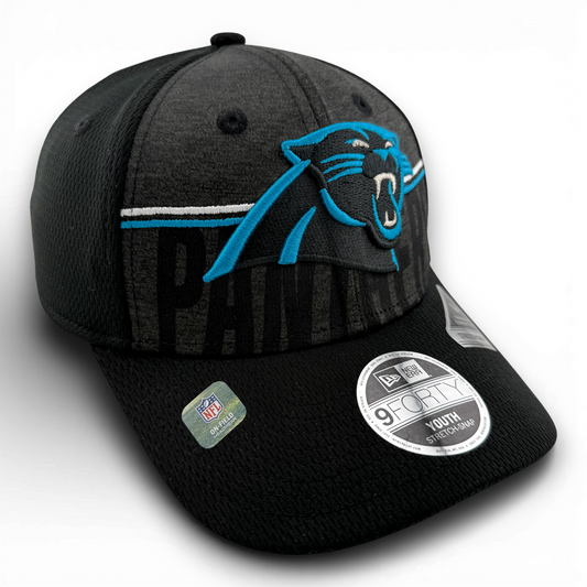 New Era Carolina Panthers 9Forty Adjustable Snapback Hat Cap Youth Child Kids