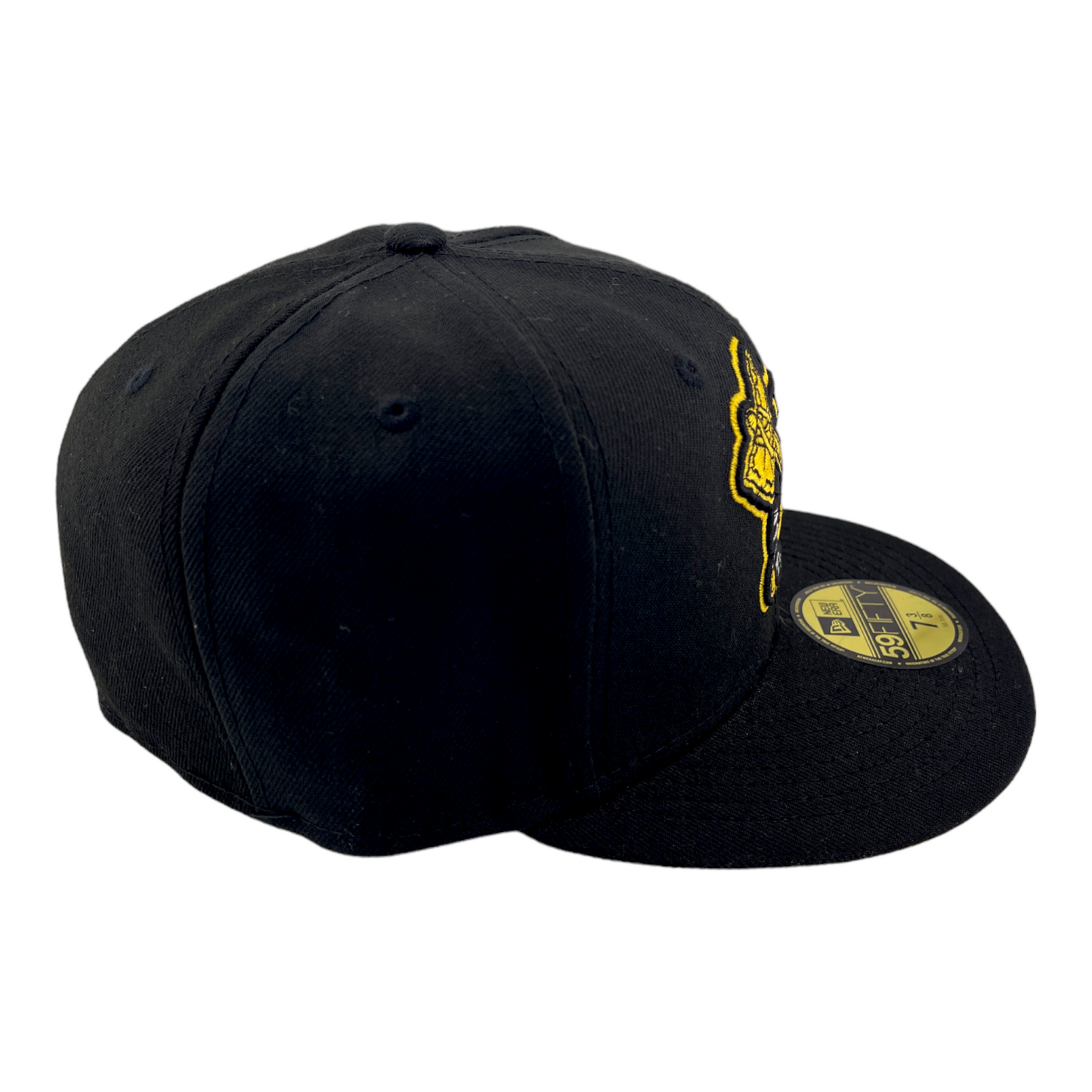 New Era Atlanta Braves Double Tomahawk Wiz Khalifa Pack Black/Yellow 59FIFTY Hat