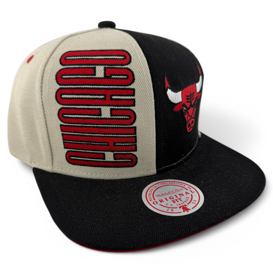Mitchell & Ness Chicago Bulls NBA Pop Panel Original Fit Snapback Hat Cap