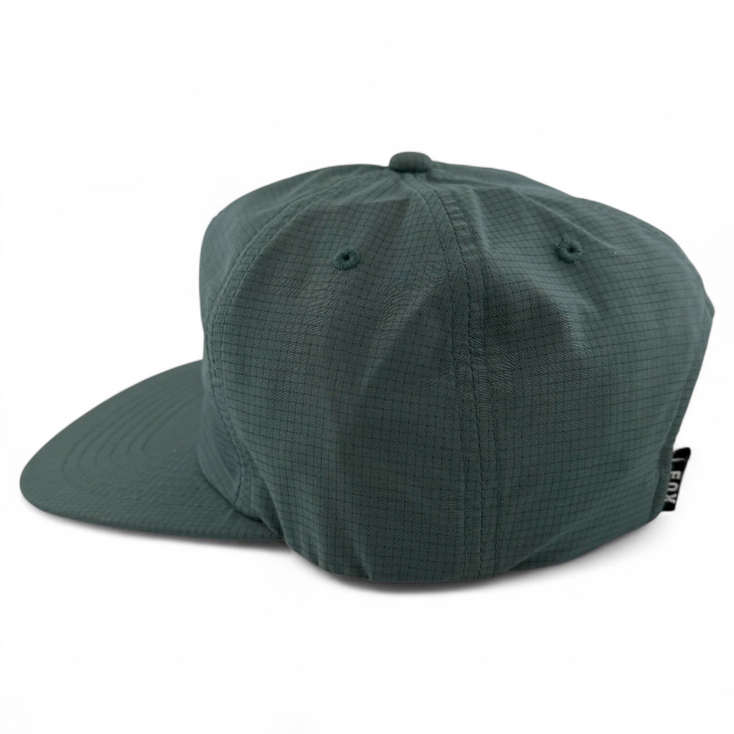 Fox Racing Base Over Stamp Logo Green Lightweight Running Adjustable Hat Cap