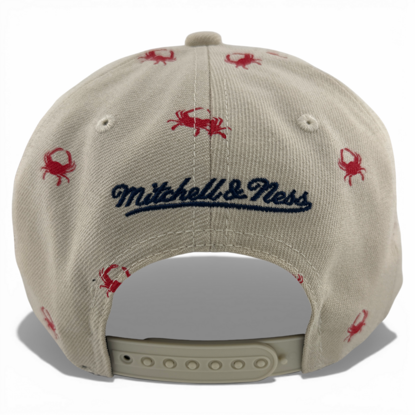 Mitchell & Ness Boston Red Sox Crab A-Frame Pro Pinch Fit Snapback Adjustable