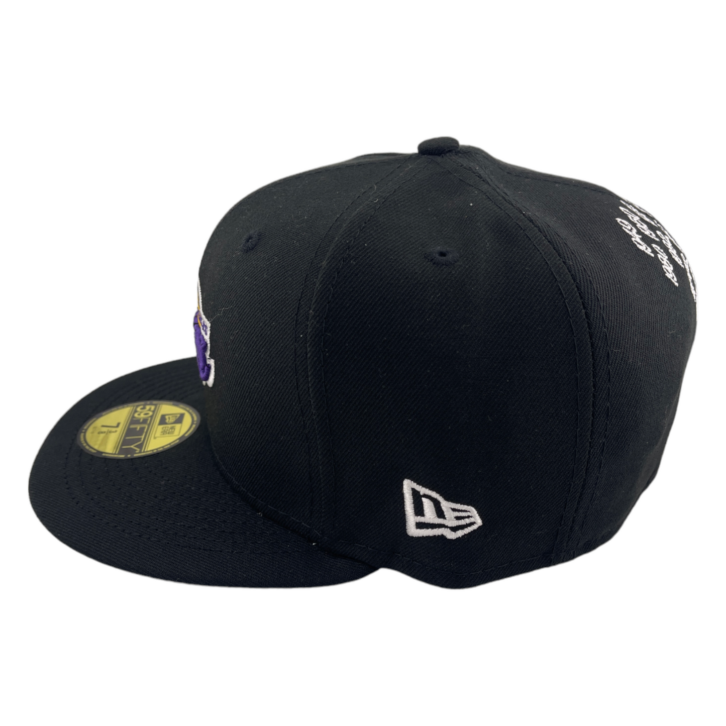 New Era Los Angeles Lakers 17x Finals Champions Black/Grey 59Fifty Fitted Hat Cap