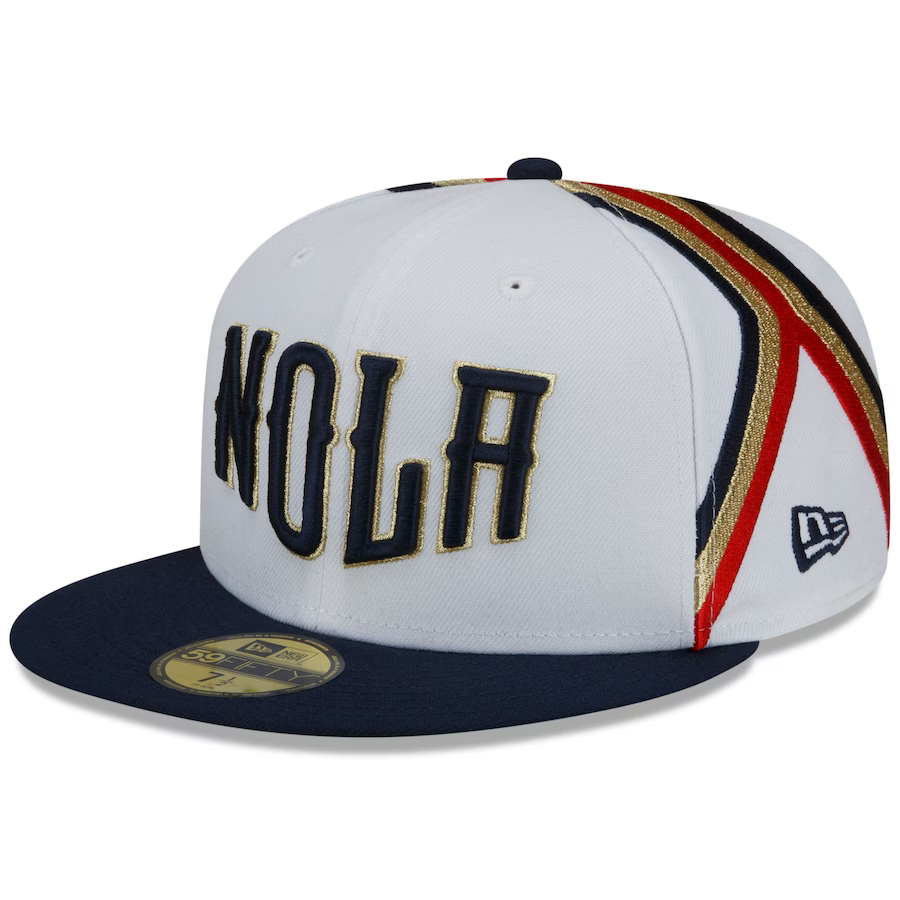 New Era New Orleans Pelicans NOLA NBA City Edition 59FIFTY Fitted Hat Cap