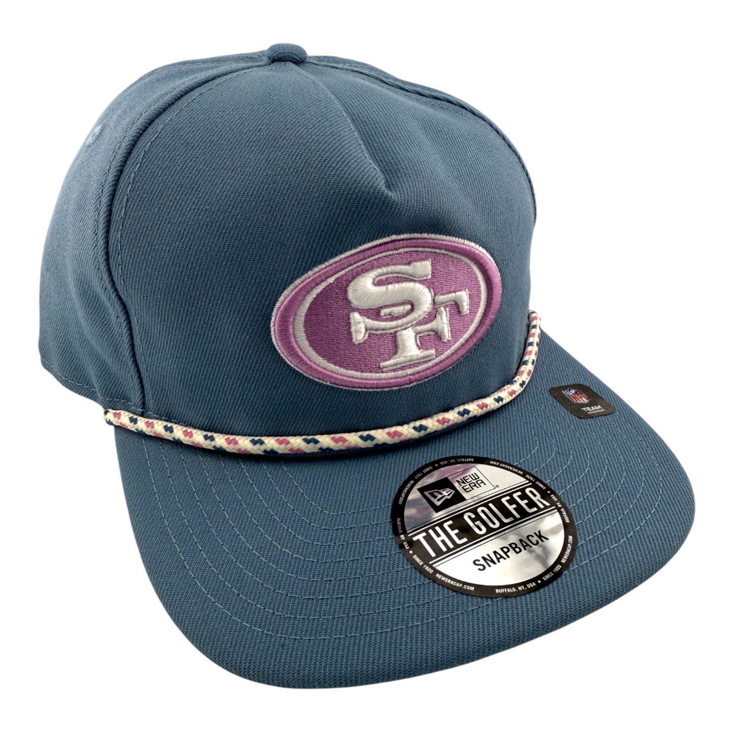 New Era San Francisco 49ers NFL Rope The Golfer A-Frame Snapback Adjustable Hat