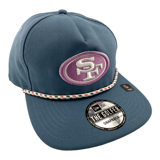 New Era San Francisco 49ers NFL Rope The Golfer A-Frame Snapback Adjustable Hat