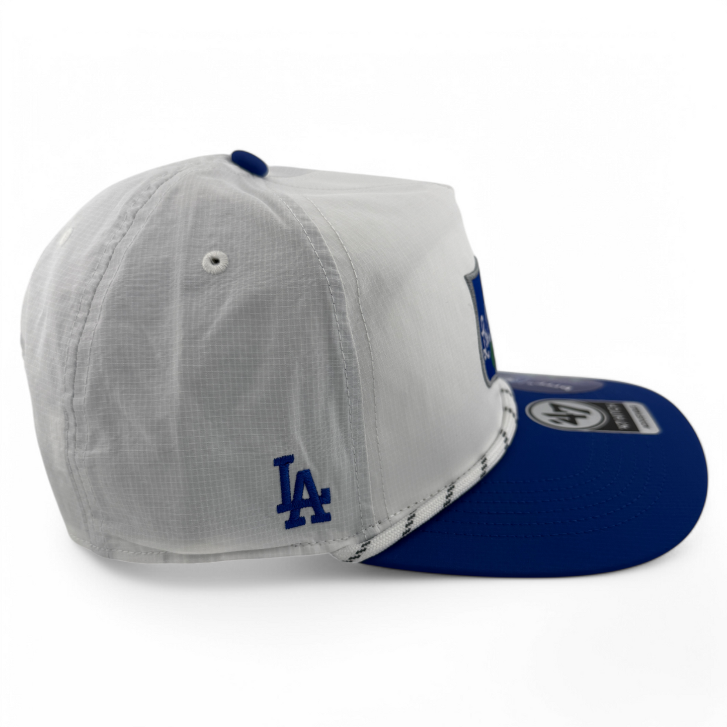 '47 Brand Los Angeles Dodgers Bogey Rope brrr Hitch A-Frame Snapback Adjustable
