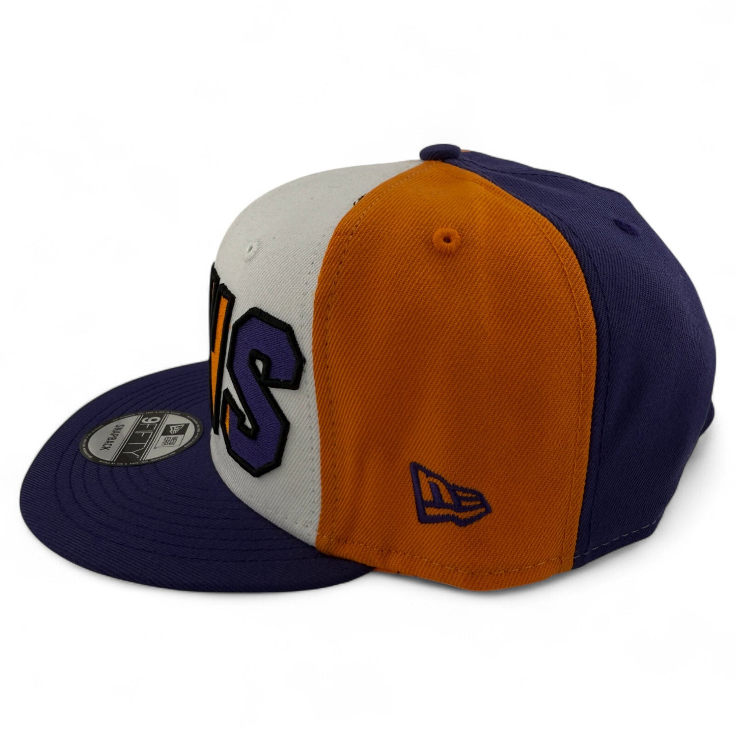 New Era Phoenix Suns NBA 2023 Back Half Black/Green 9Fifty Snapback Hat Cap