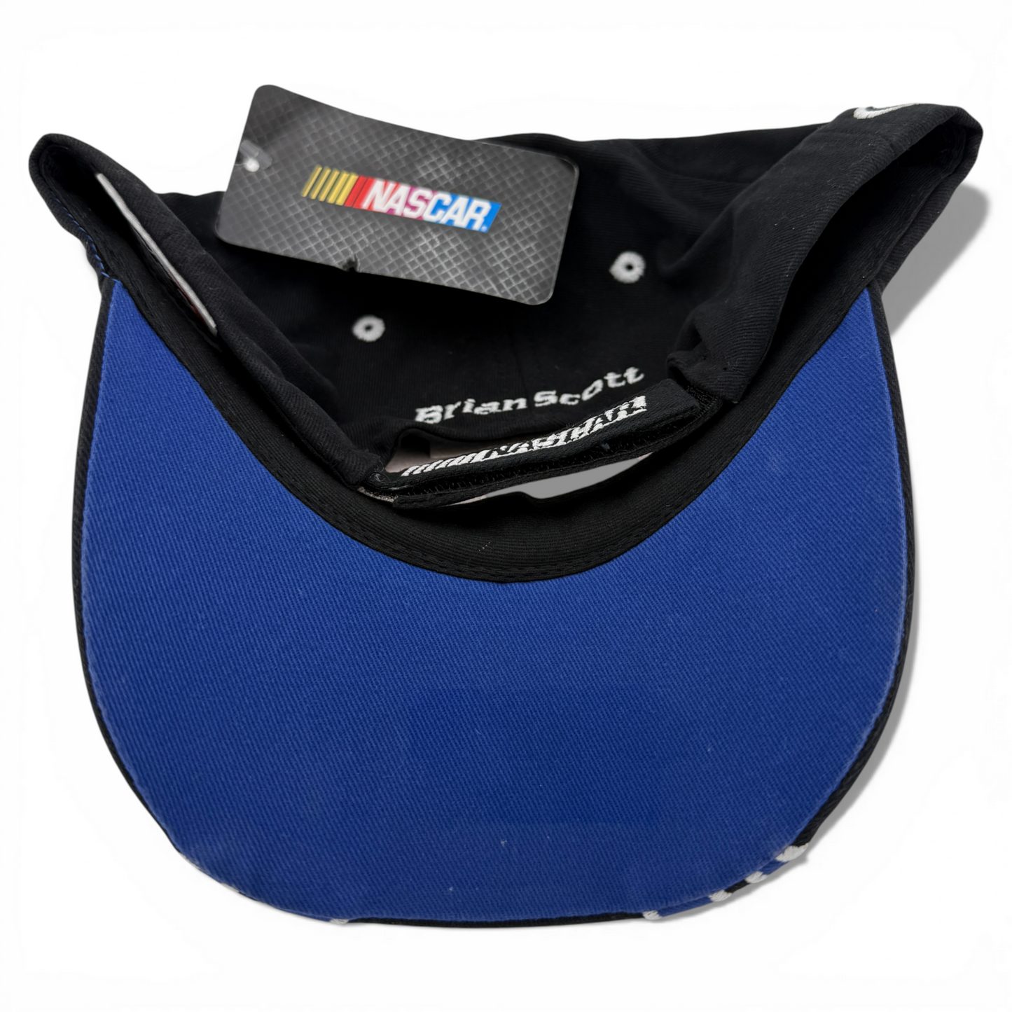Brian Scott Nascar #44 Richard Petty Blue Flame Adjustable Dad Hat Cap Youth Kid