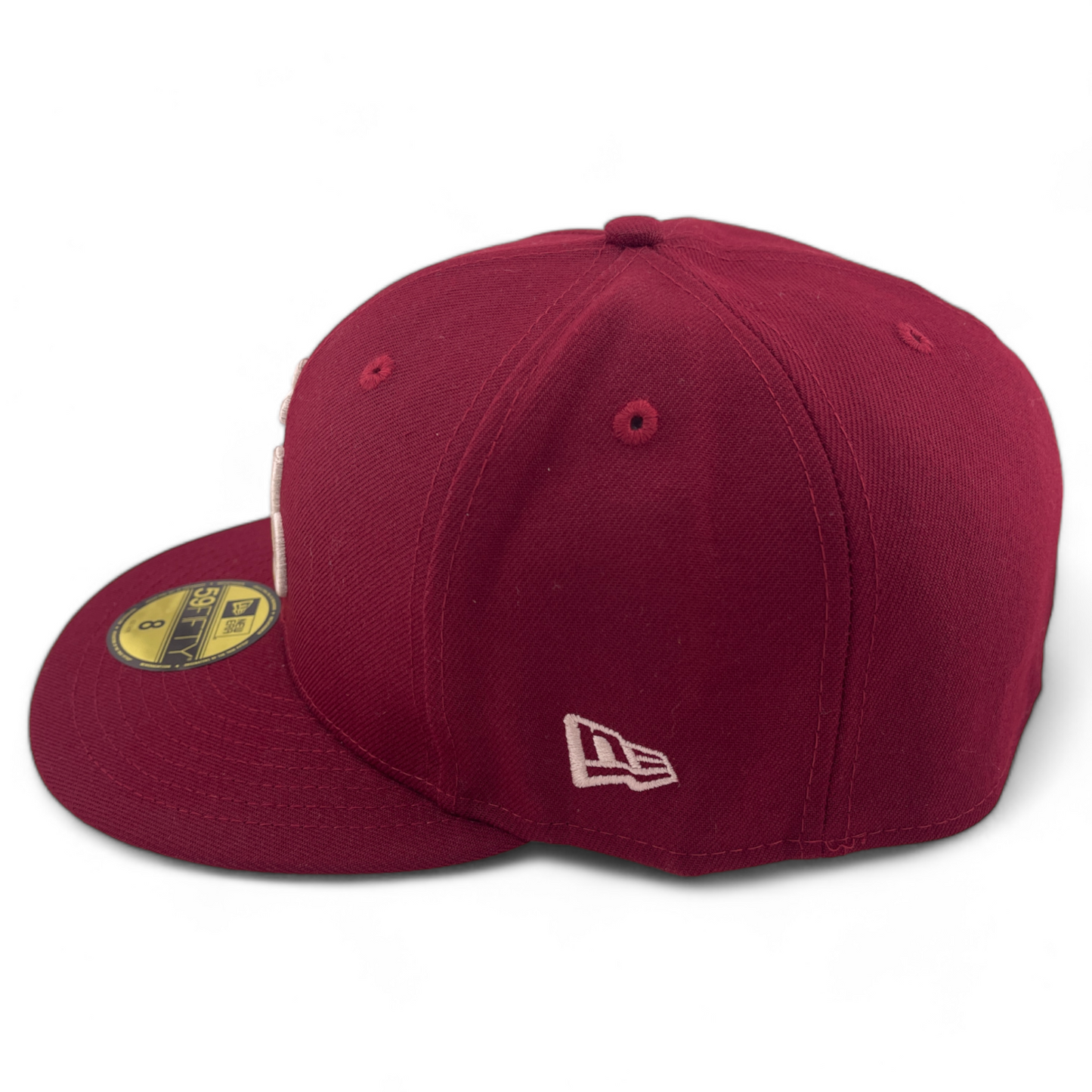 New Era Tampa Bay Rays MLB Tropicana Field Patch Maroon Tan UV 59FIFTY Hat Cap