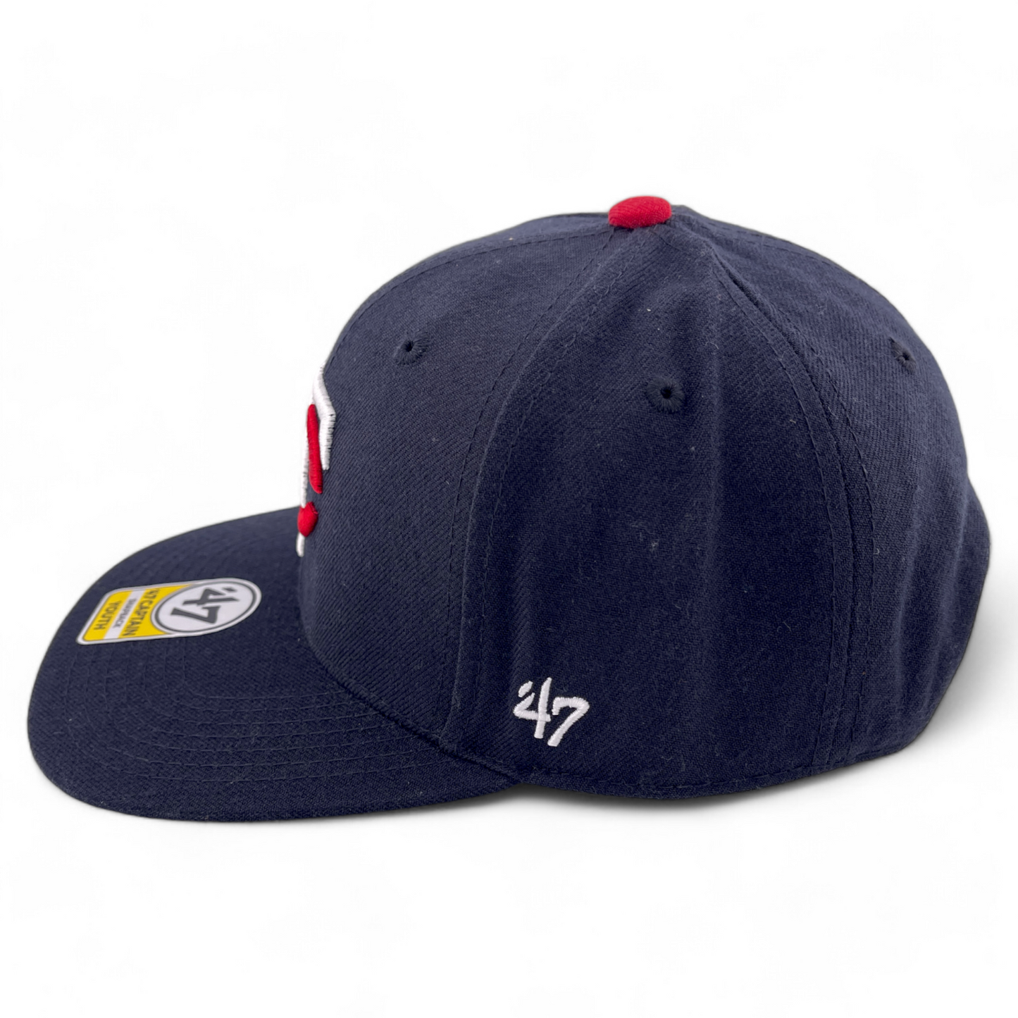 '47 Brand Minnesota Twins Sure Shot Captain Adjustable Snapback Hat Cap Youth