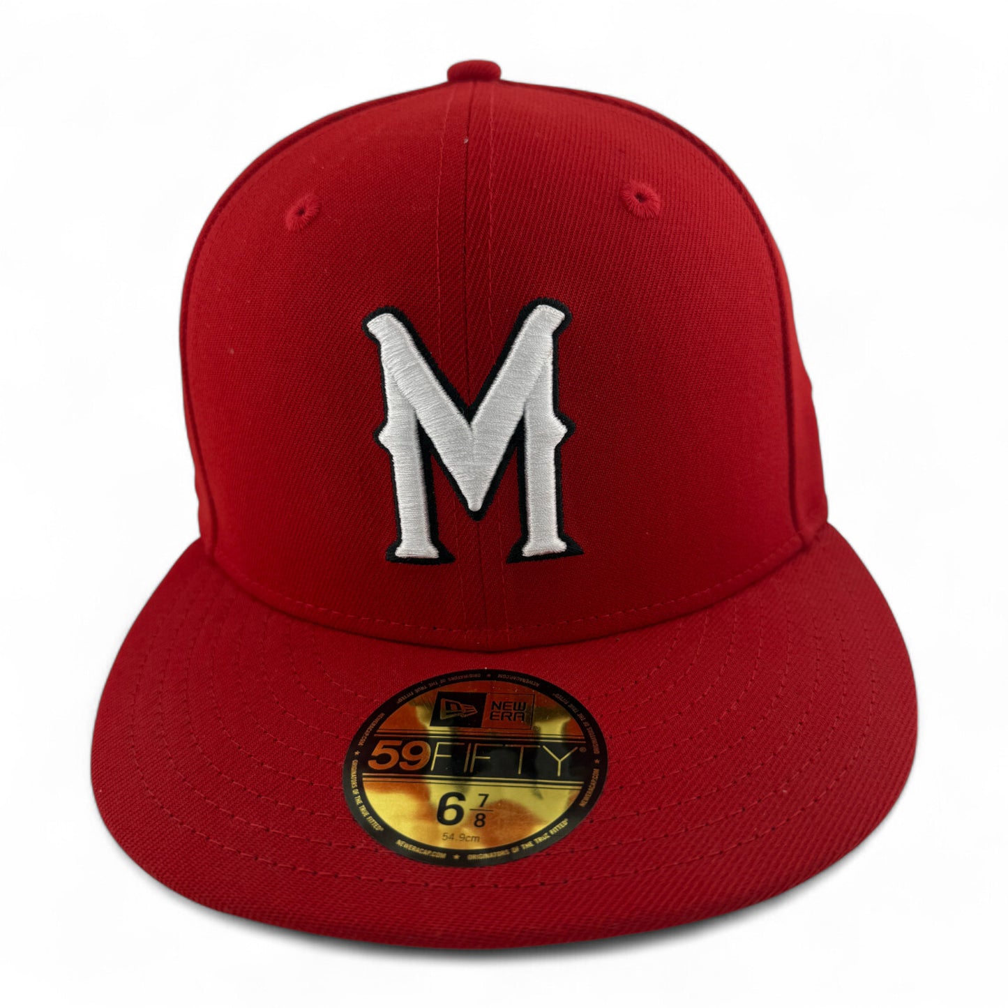 New Era Diablos Rojos del México LMB Side Patch Red 59FIFTY Fitted Hat Cap