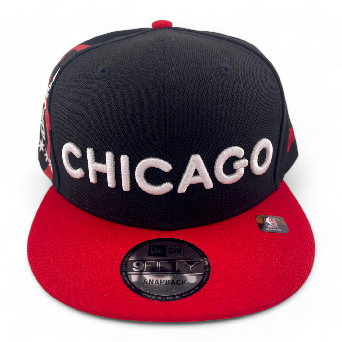 New Era Chicago Bulls NBA 2023 City Edition Pack Red 9Fifty Snapback Hat Cap