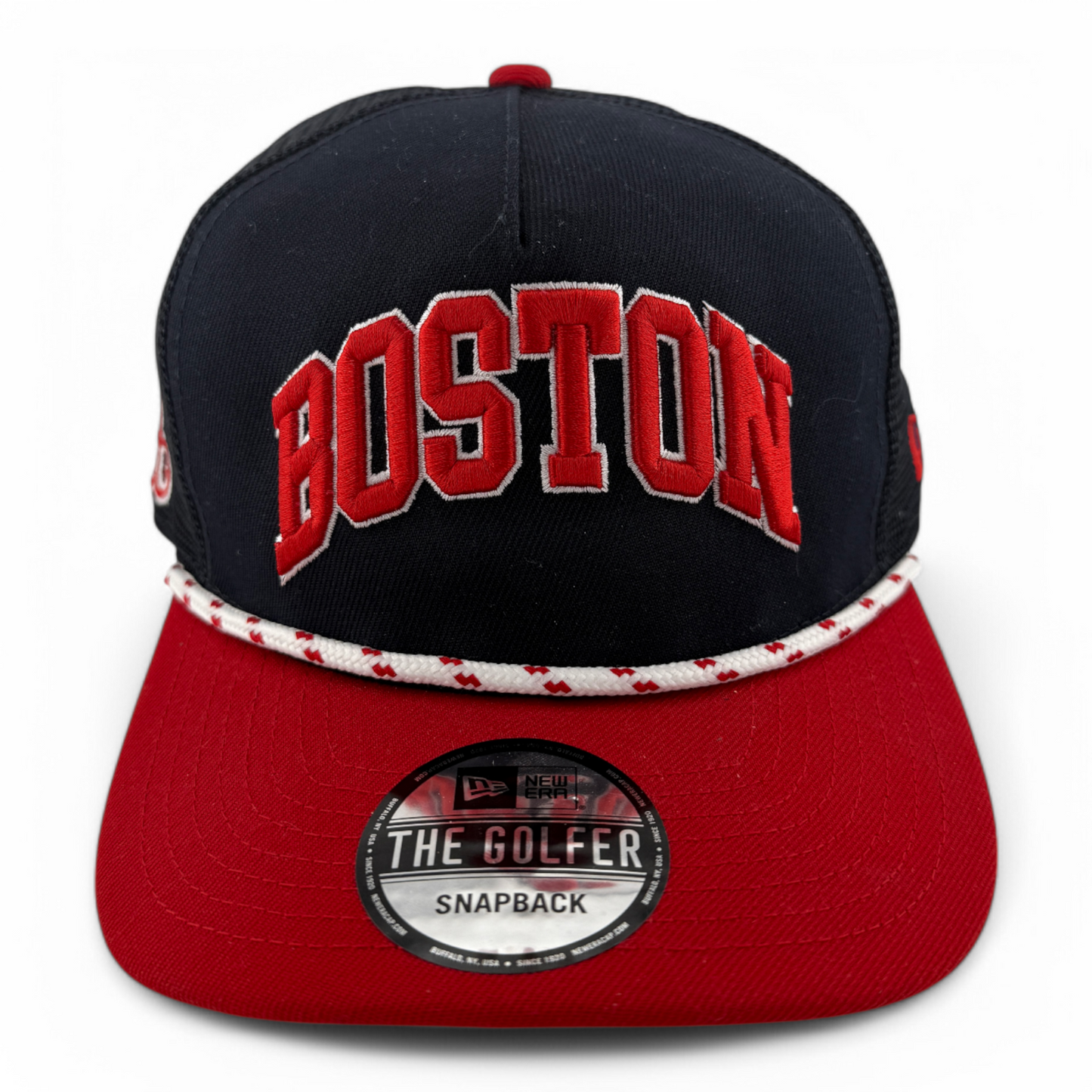 New Era Boston Red Sox MLB The Golfer Rope A-Frame Snapback Adjustable Hat Cap