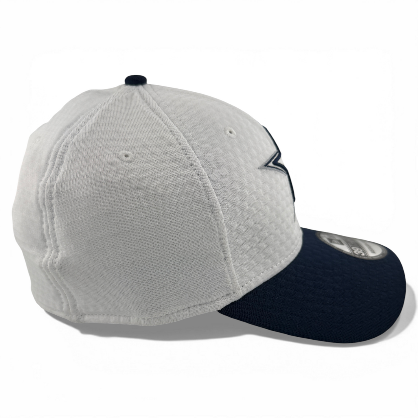 New Era Dallas Cowboys NFL 2024 Training Camp White 39Thirty Flex Fit Hat Cap