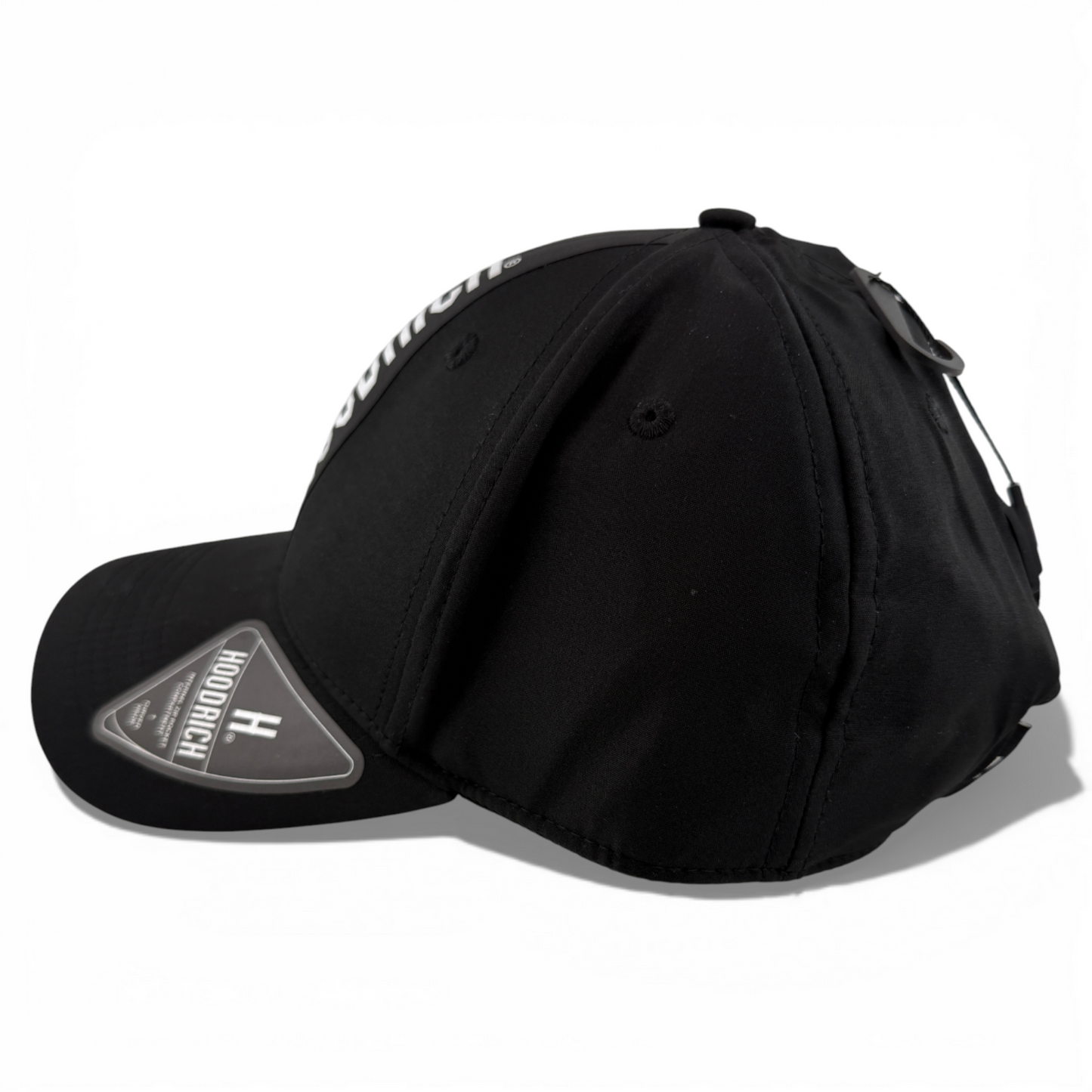 Hoodrich OG Tracks Cap Strapback Internal Zipper Pocket Black Adjustable Hat