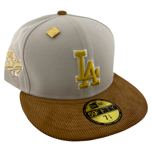 New Era Los Angeles Dodgers Corduroy Visor Capsule Exclusive 59FIFTY Fitted Hat