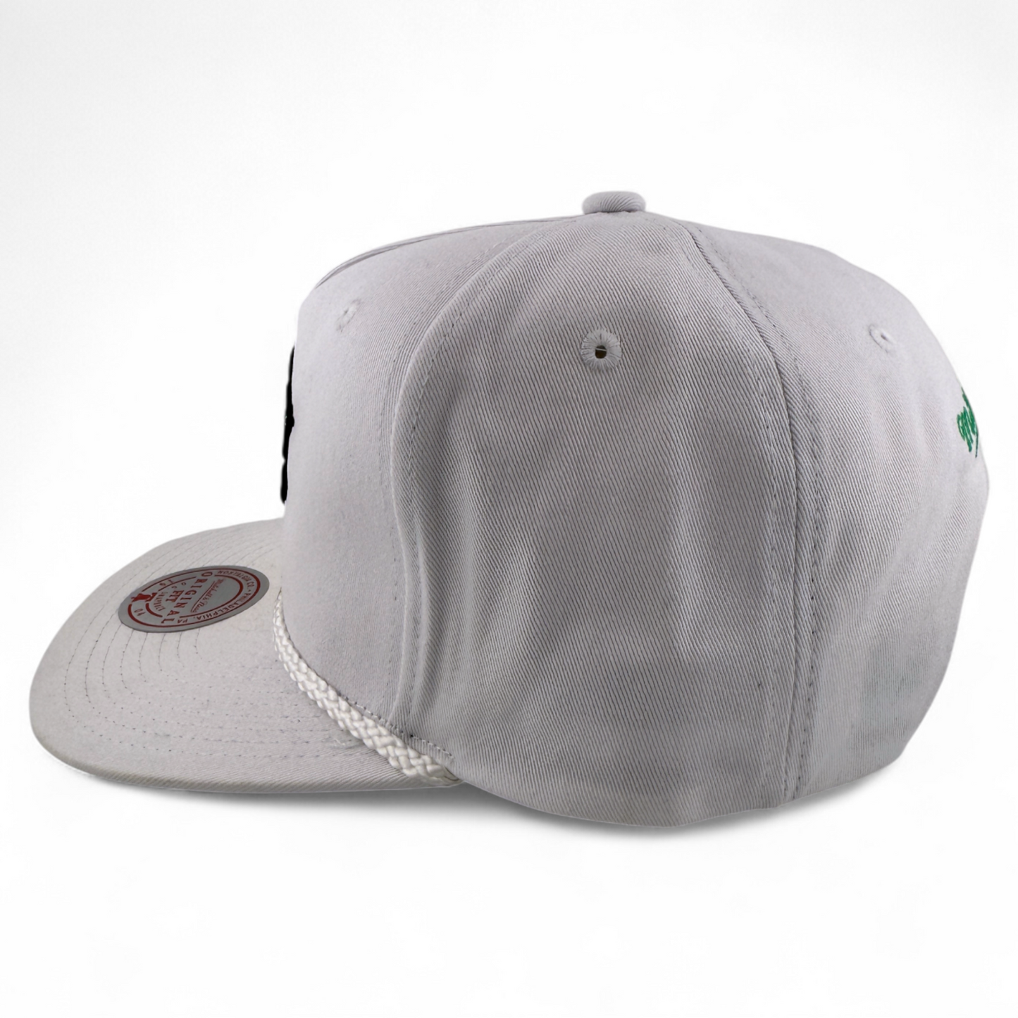Mitchell & Ness California Golden Seals NHL Rope A-Frame Snapback Adjustable Hat
