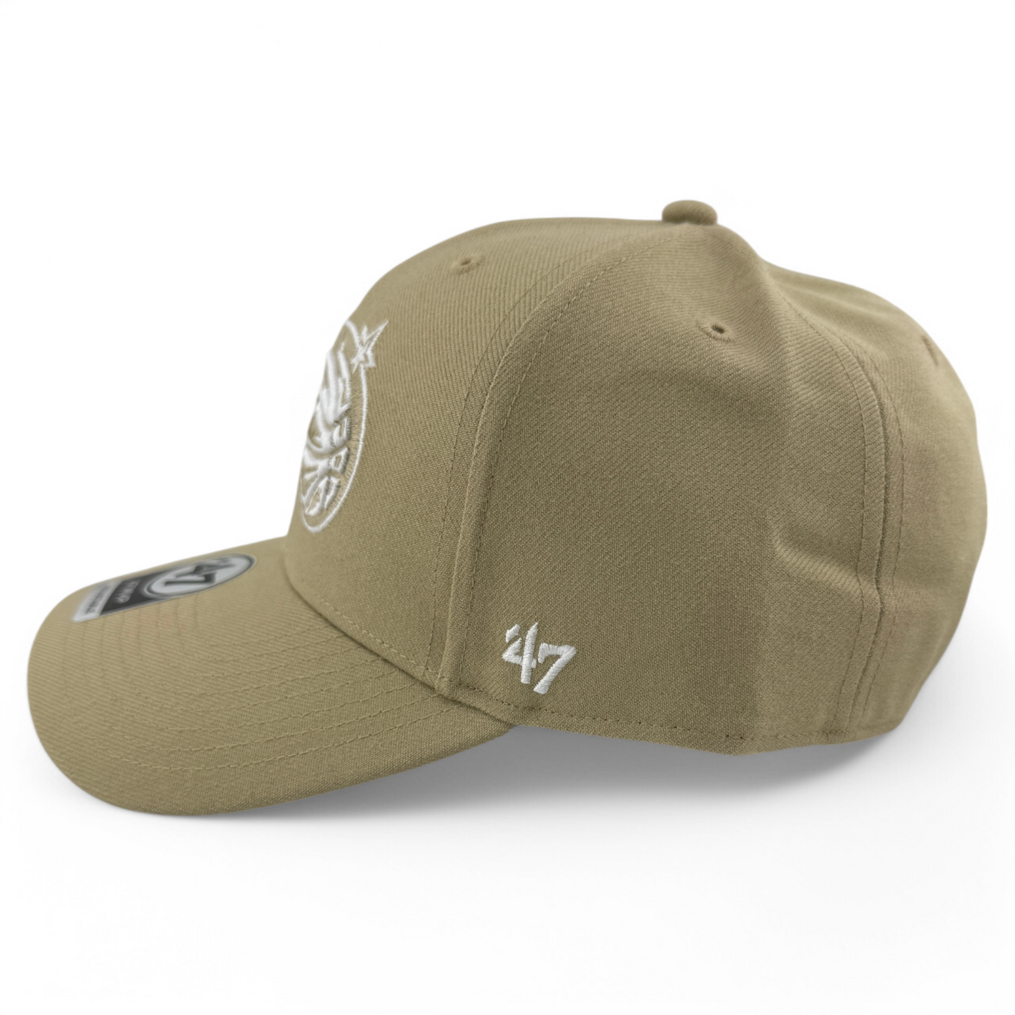 '47 Brand Orlando Magic NBA Khaki Tan White Shooting Ball MVP Adjustable Hat Cap