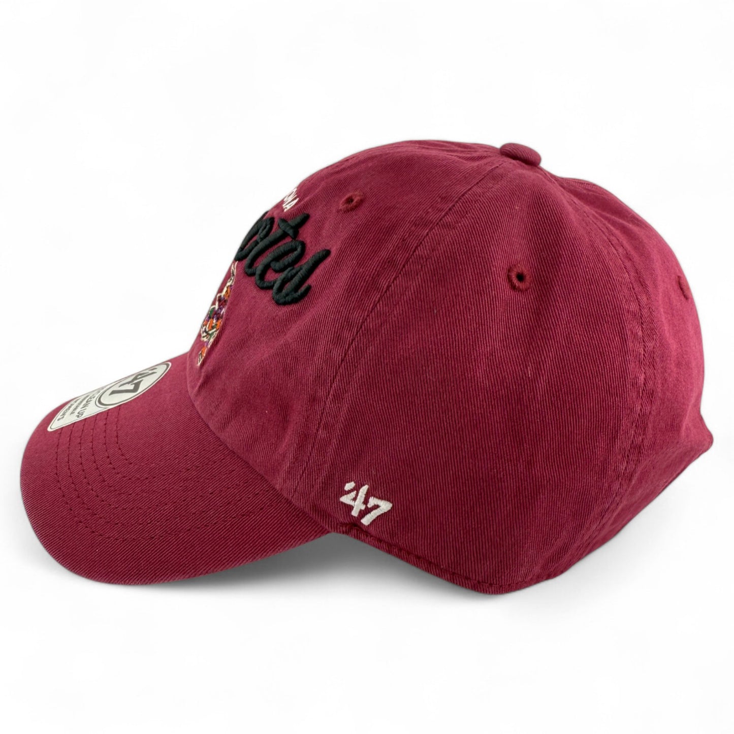 '47 Brand Arizona Coyotes NHL Maroon Phoebe Women's Clean Up Adjustable Dad Hat