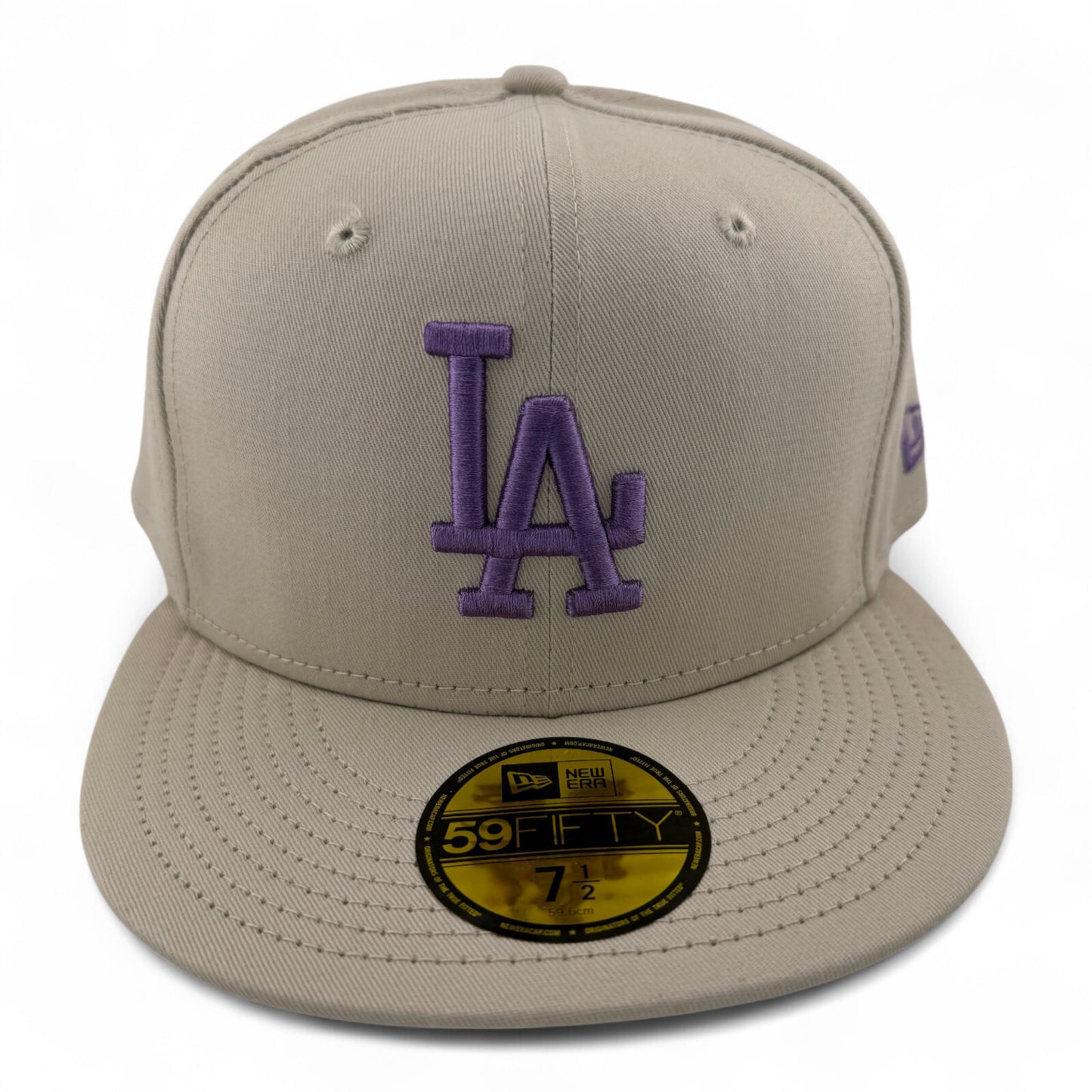 New Era Los Angeles Dodgers MLB League Essential Pack Tan 59FIFTY Fitted Hat Cap
