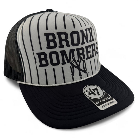 '47 Brand New York Yankees MLB Bronx Bombers Foam Trucker Snapback Mesh Back Hat
