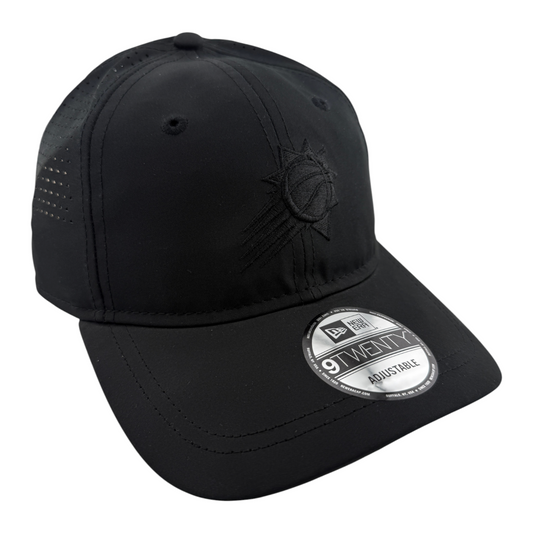 New Era Phoenix Suns NBA Black on Black Active 9Twenty Adjustable Dad Hat Cap