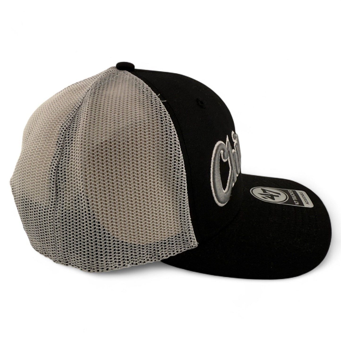 '47 Brand Chicago White Sox MLB Script LogoTrucker Snapback Mesh Back Hat Cap