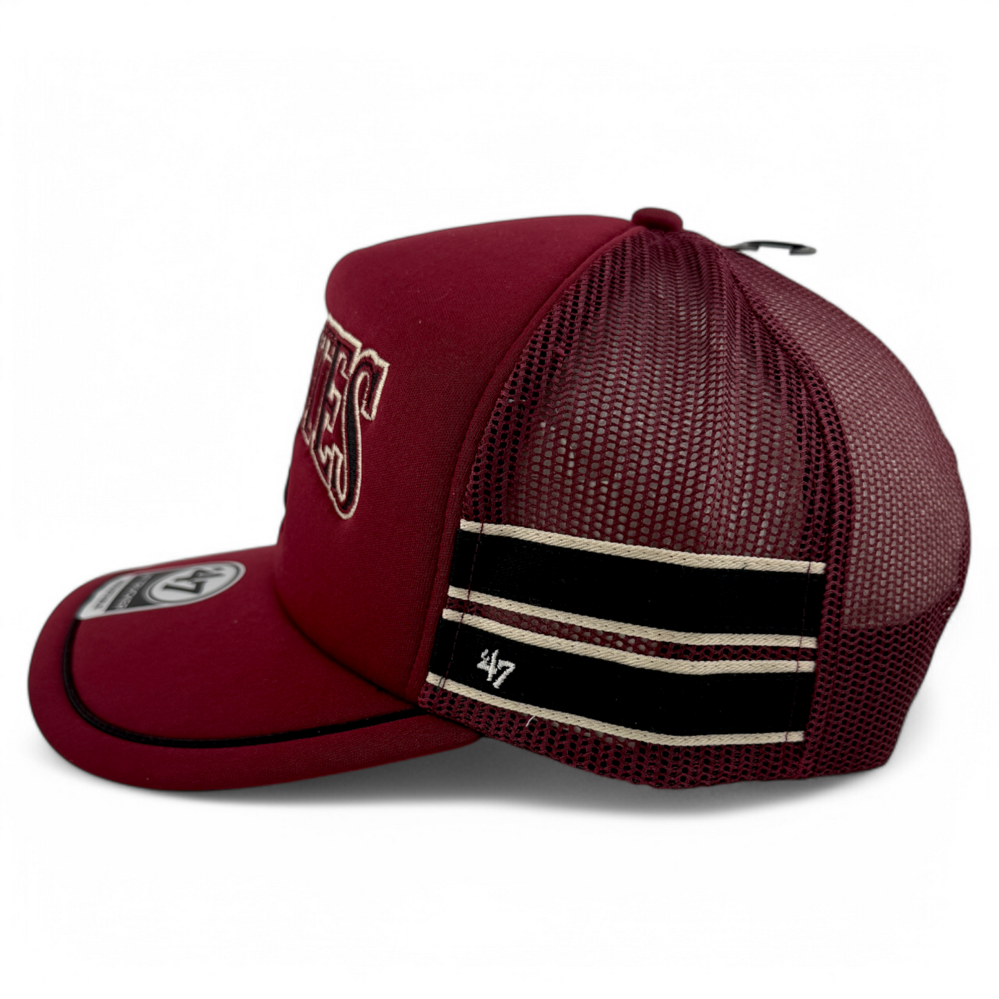 '47 Brand Arizona Coyotes NHL Sideband NHL Foam Trucker Mesh Back Snapback Hat