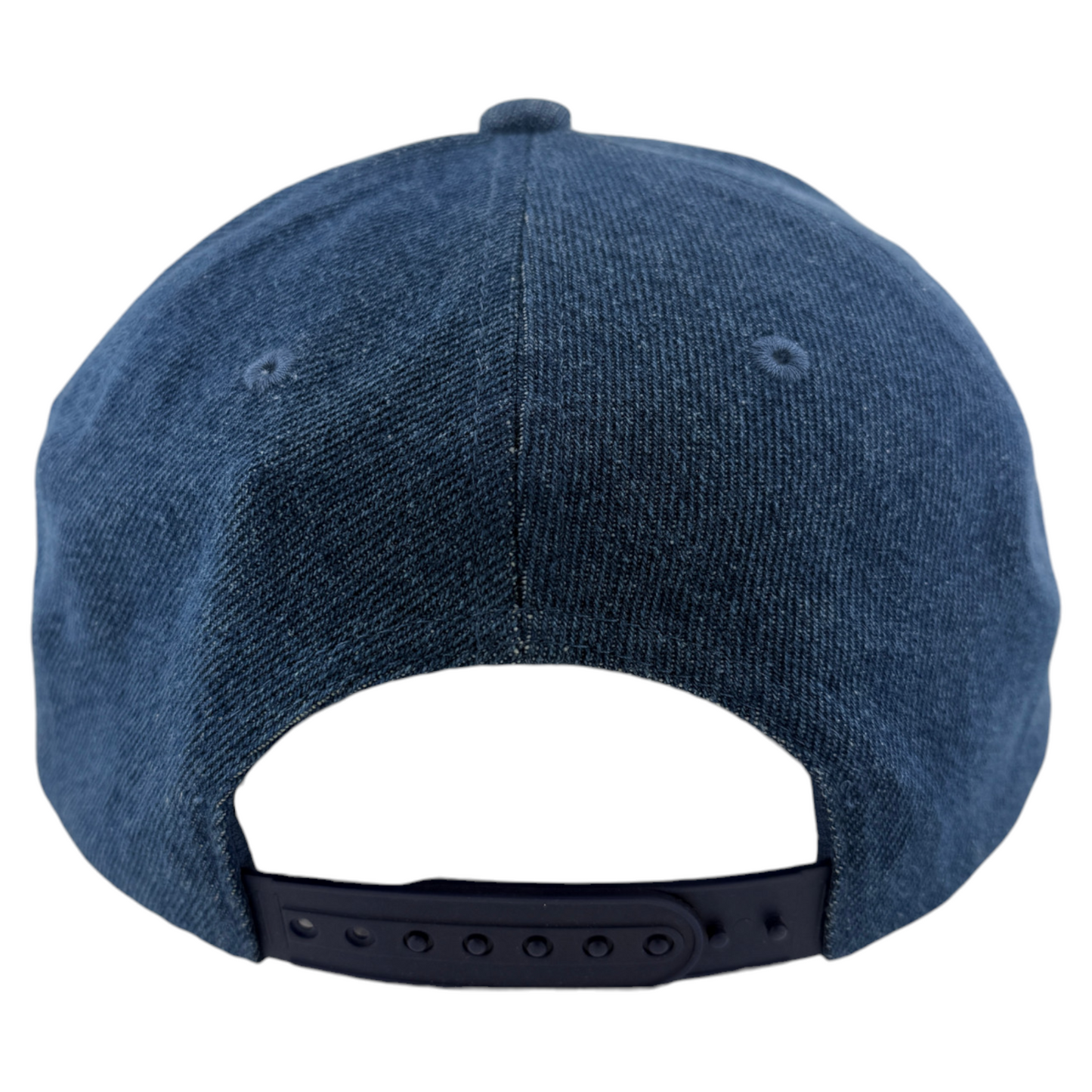 Brixton Company Linwood C Netplus Denim Rinse Jean Snapback Adjustable Hat Cap