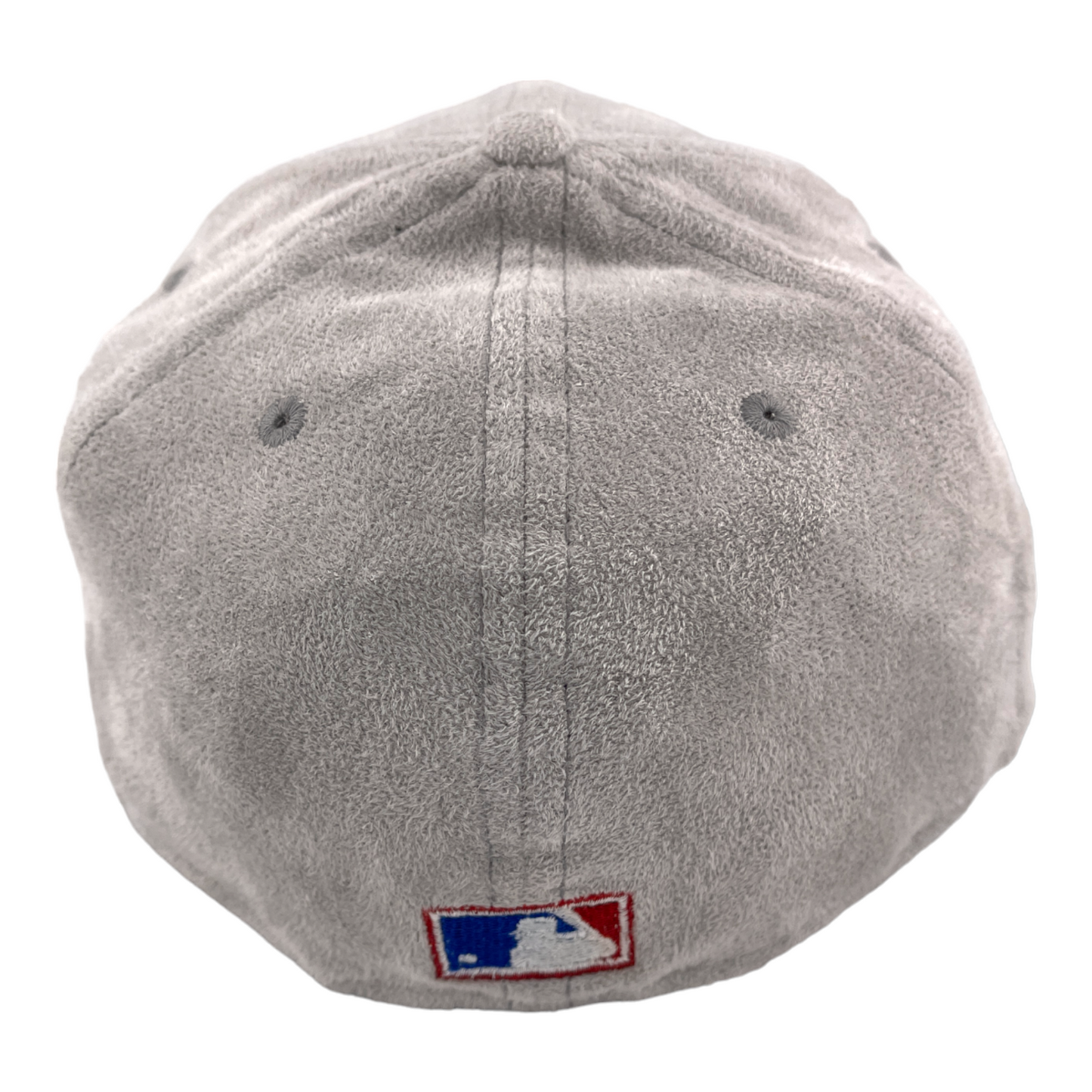 New Era Montreal Expos Club De Baseball Patch Suede Grey/Blue UV 59FIFTY Hat Cap