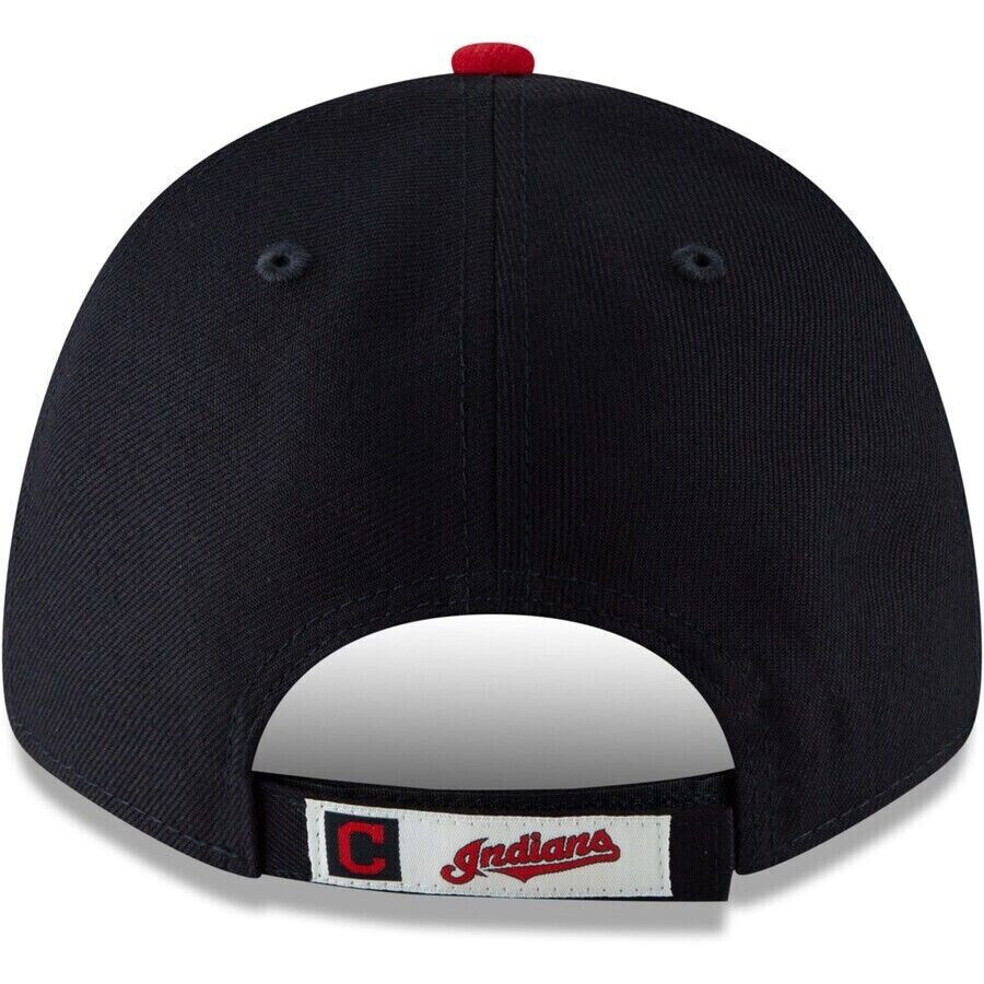 New Era Cleveland Indians The League Red/Blue 9FORTY Adjustable Hat Cap