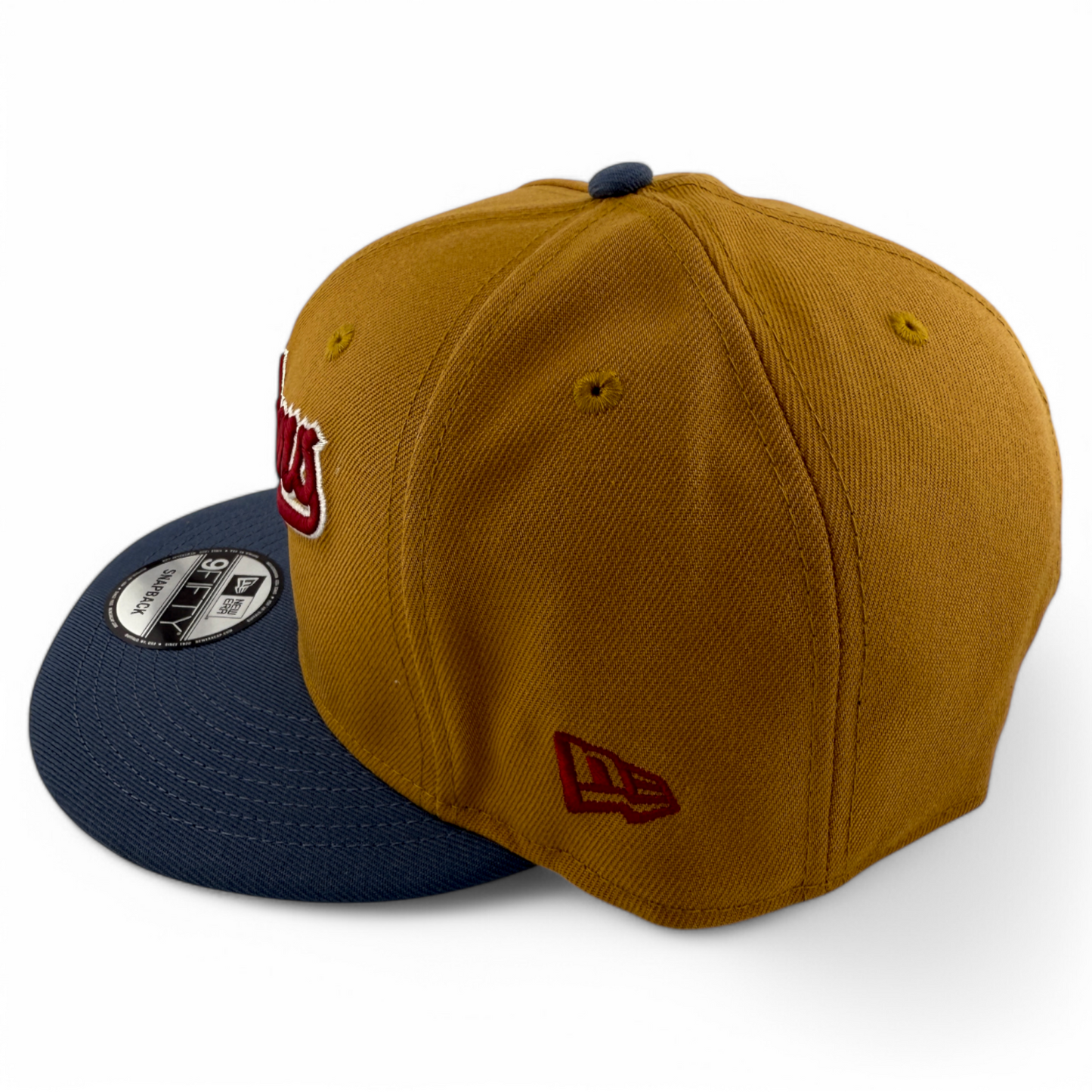 New Era Los Angeles Dodgers MLB Panama Tan 9FIFTY Snapback Adjustable Hat Cap