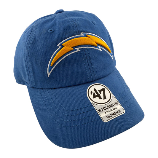 '47 Brand Los Angeles Chargers NFL Miata Women's Clean Up Adjustable Dad Hat Cap