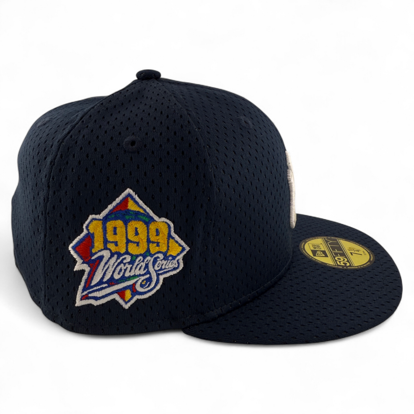 New Era New York Yankees MLB Throwback Patch TC BP Mesh 59Fifty Fitted Hat Cap