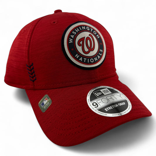 New Era Washington Nationals MLB 2024 Clubhouse 9Forty Adjustable Snapback Hat