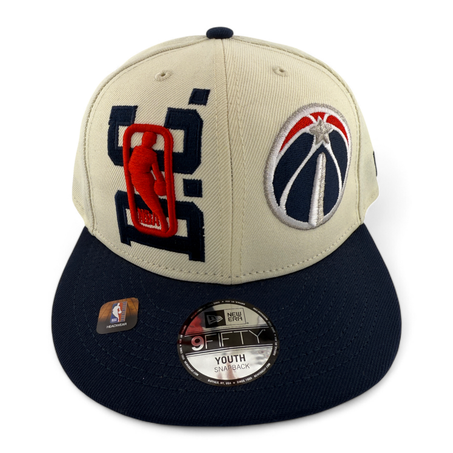 New Era Washington Wizards NBA 2022 Draft 9Fifty Adjustable Snapback Kids Youth