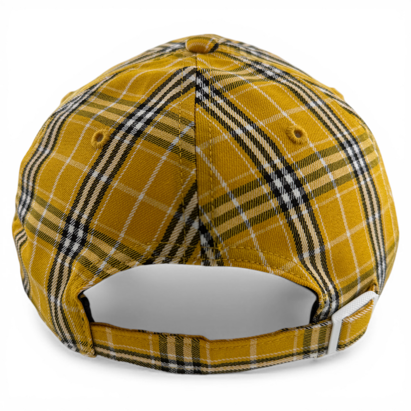 47 Brand Worcester Red Sox WooSox Plaid Honey Buggin Clean Up Adjustable Dad Hat